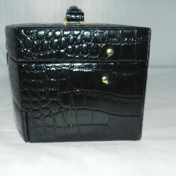 JW London Jewlery Case Black Moc Croc - Picture 3 of 8